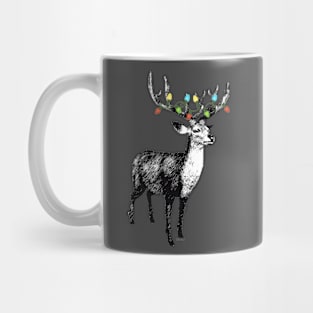 Reindeer Christmas Tree Mug